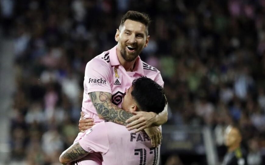 -VIDEO- Con otro gran partido de Lionel Messi, Inter Miami venció 3-1 a Los Ángeles FC y sueña con la remontada en la MLS