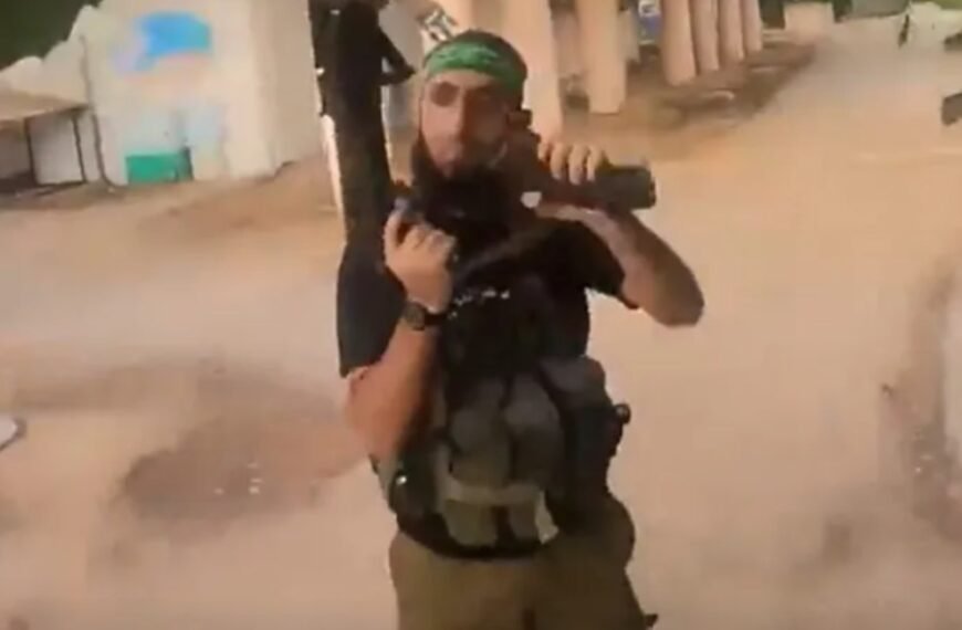 -VIDEO- Así abatió el ejército de Israel a un terrorista de Hamás en un kibutz