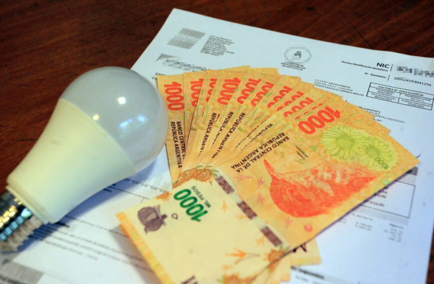 Se viene un nuevo aumento de la luz en Mendoza a partir del 1 de mayo, tras la suba del 159% en febrero