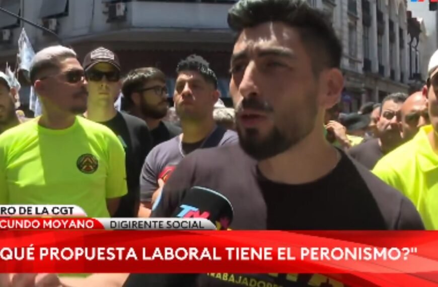 -VIDEO- Facundo Moyano: «Este paro tendría que haber sido hace dos años, yo fui parte del desastre»