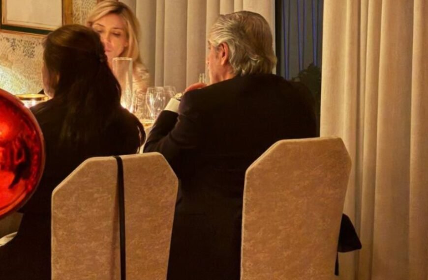 -VIDEO- Alberto Fernández recibió el 2024 en un lujoso hotel de Madrid: la cena costó 1.000 euros por persona