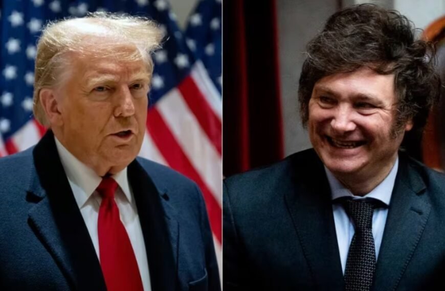 Donald Trump respaldó a Javier Milei tras su paso por Davos: “¡Haz a la Argentina grande otra vez!”