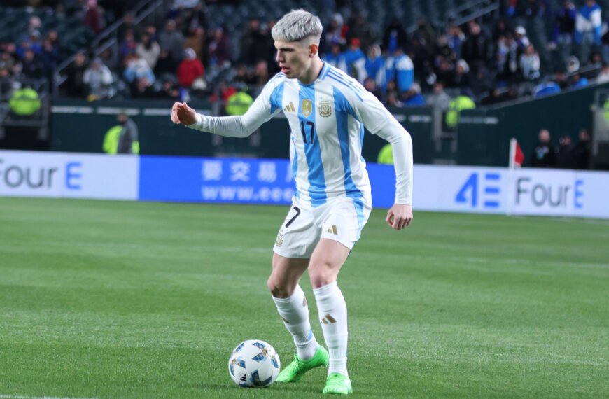 Garnacho en el partido de su vida y la probable formación de Argentina frente a Perú