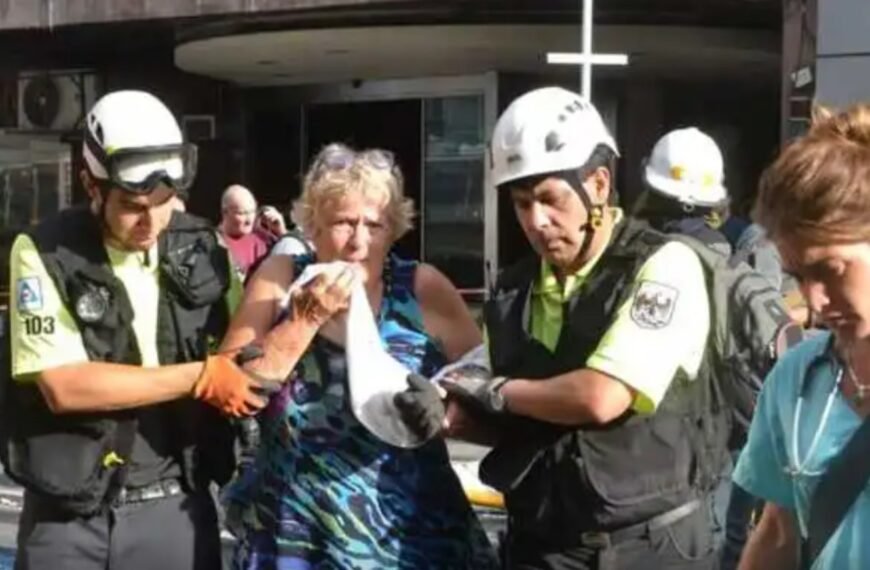 Terror en Palermo: un hombre le disparó a la gente desde un balcón
