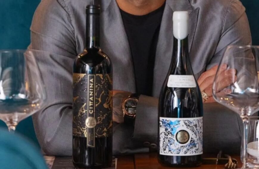 Otro campeón del mundo argentino presentó su línea de vinos mendocinos en Italia