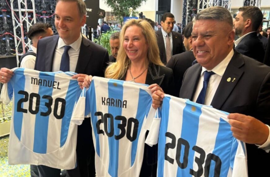 FIFA oficializó que Argentina, Uruguay y Paraguay albergarán los partidos inaugurales del Mundial 2030