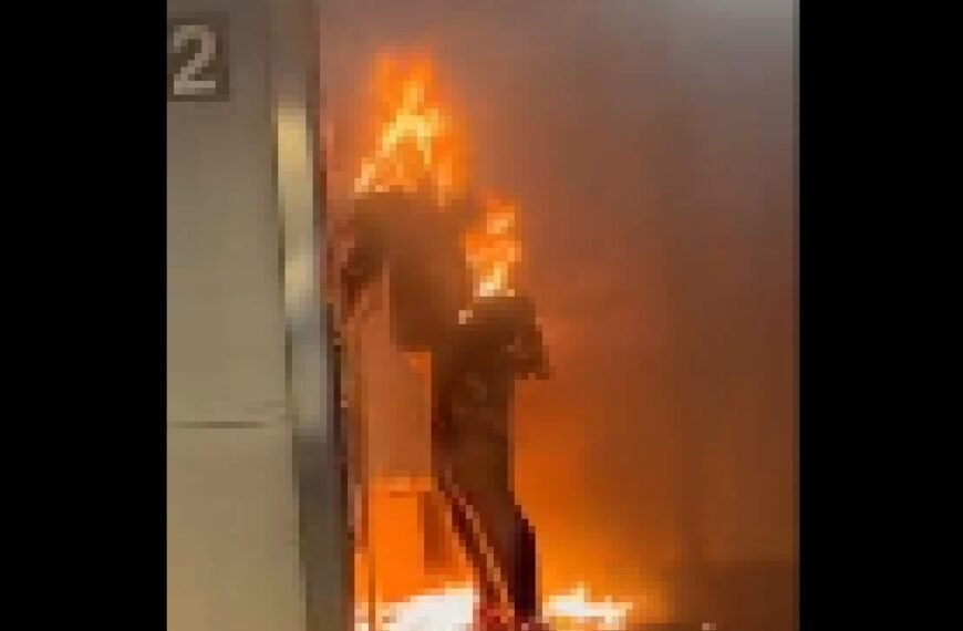 Horror en Brooklyn: una mujer fue quemada viva en el metro