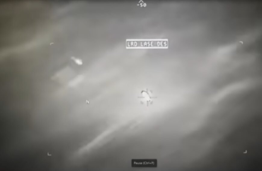 El impactante video que muestra un ovni resistiendo el impacto de un misil Hellfire en Yemen