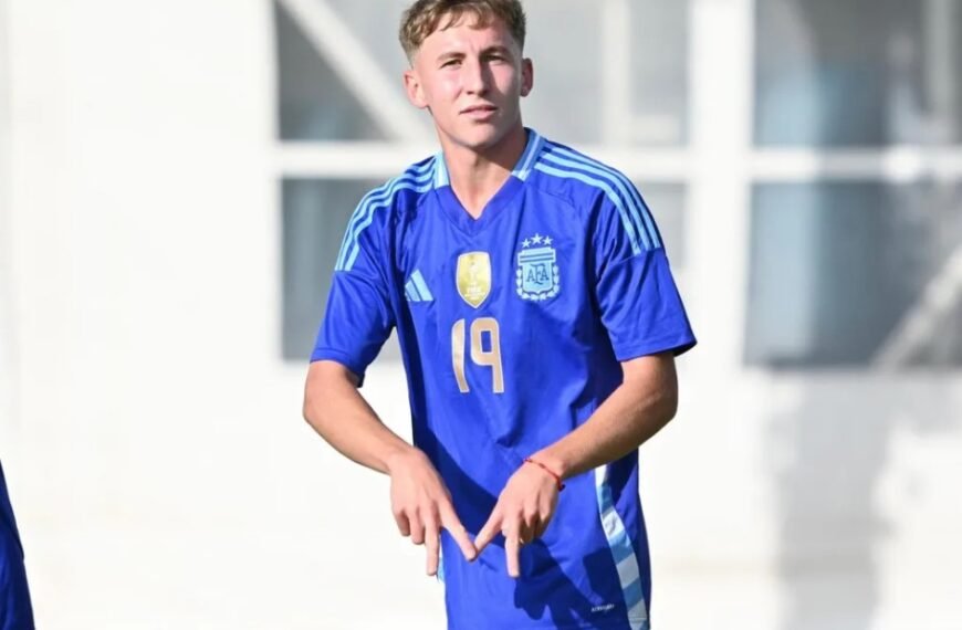 Santino Andino, la joya de Godoy Cruz, jugará el Mundial Sub 20 con la Selección Argentina