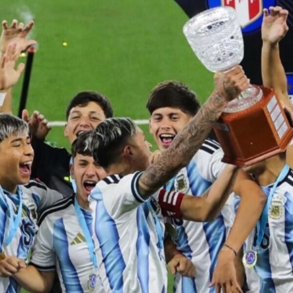 Hijos nuestros: la Selección Argentina Sub 16 venció a Chile y se consagró campeona de la Copa UC