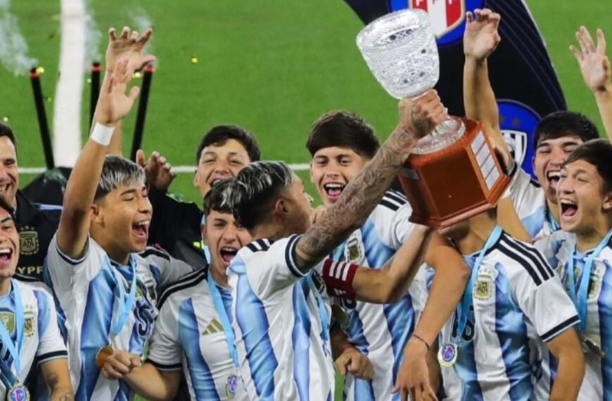 Hijos nuestros: la Selección Argentina Sub 16 venció a Chile y se consagró campeona de la Copa UC
