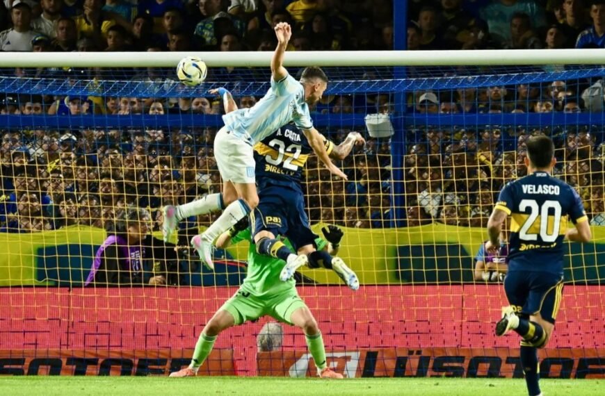 Racing le ganó a Boca en La Bombonera y es el primer finalista del Torneo Clausura
