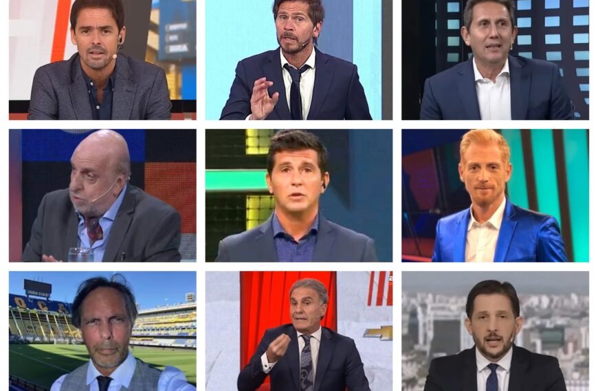 Periodismo, micrófono y camiseta: el ranking de los periodistas deportivos y sus clubes