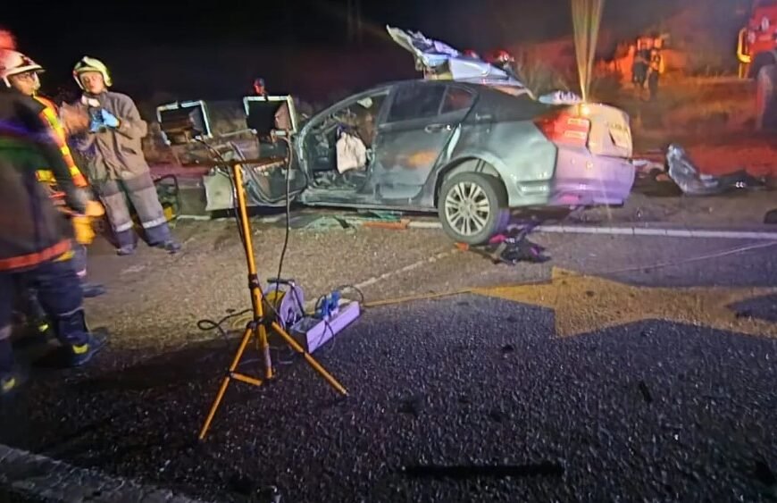 Fatal accidente camino a Chile: camión y auto chocaron de frente en Potrerillos