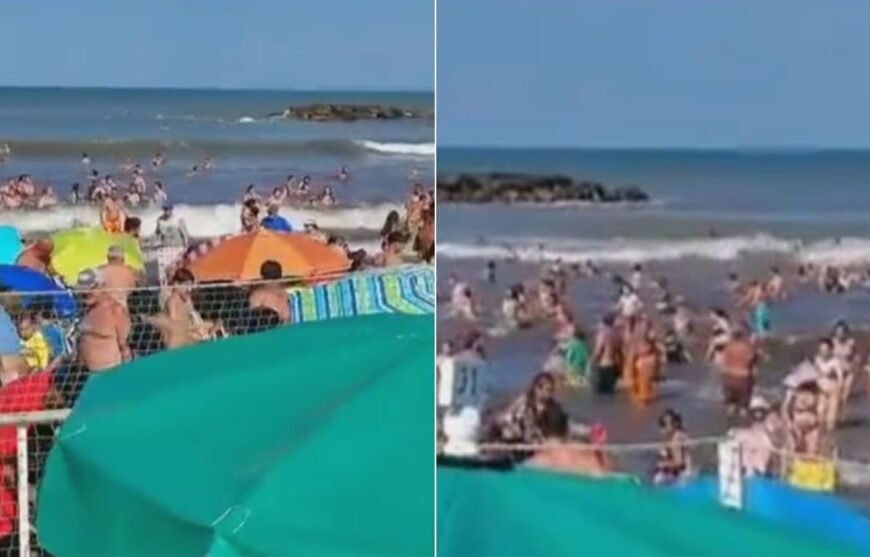 “El mar te arrastraba enseguida”: cómo se vivió el impacto de la ola gigante en la Costa Atlántica