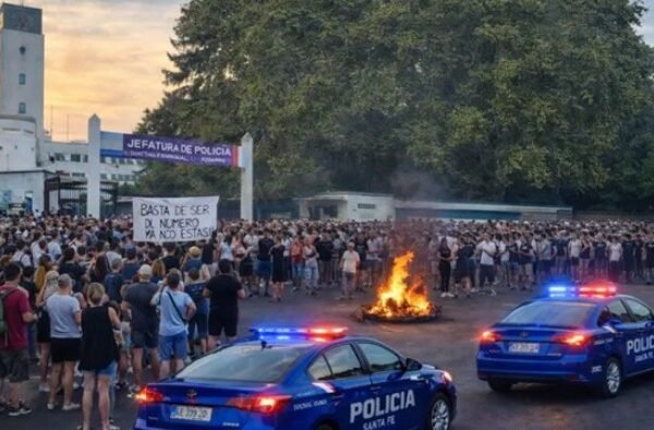 Santa Fe: policías acuartelados por mejoras salariales y hubo enfrentamientos internos
