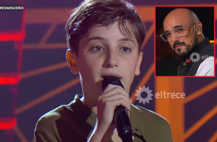 La emotiva actuación de un niño de 13 años que hizo llorar a Abel Pintos