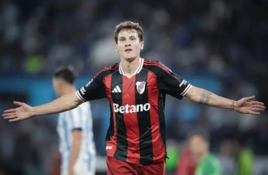 River le ganó a Racing y logró su quinto triunfo consecutivo en la previa del super clásico: en video el resumen del partido