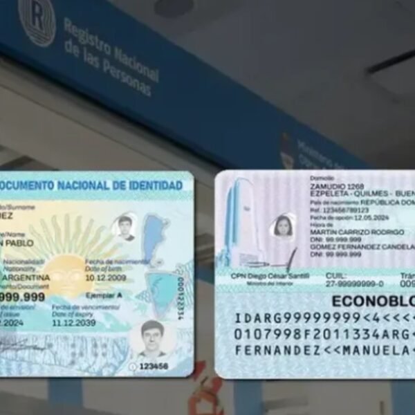 El nuevo DNI incorpora chip biométrico: quiénes deben hacer la renovación, cuánto cuesta y qué opciones existen