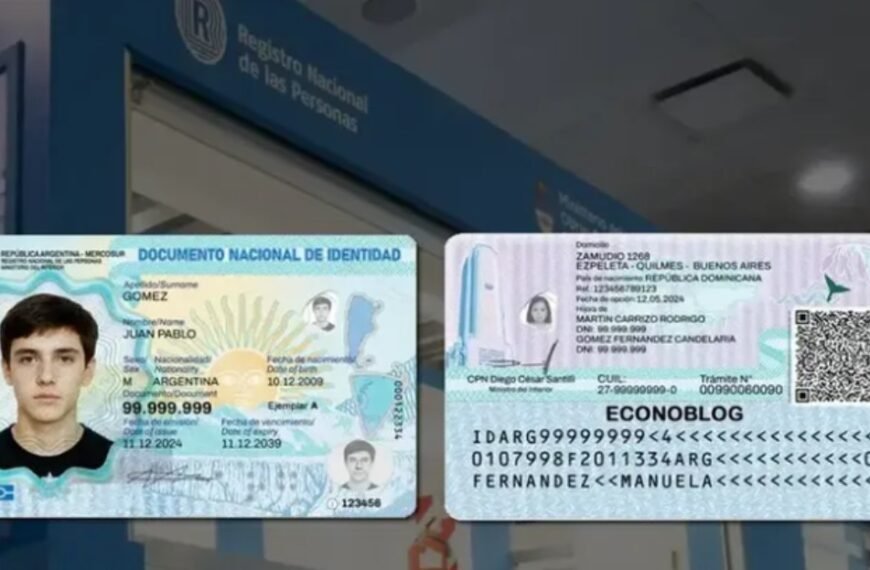 El nuevo DNI incorpora chip biométrico: quiénes deben hacer la renovación, cuánto cuesta y qué opciones existen