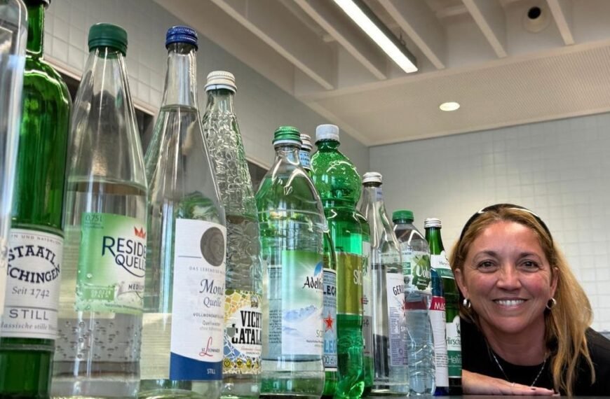 Una mendocina es la primera sommelier de agua del país