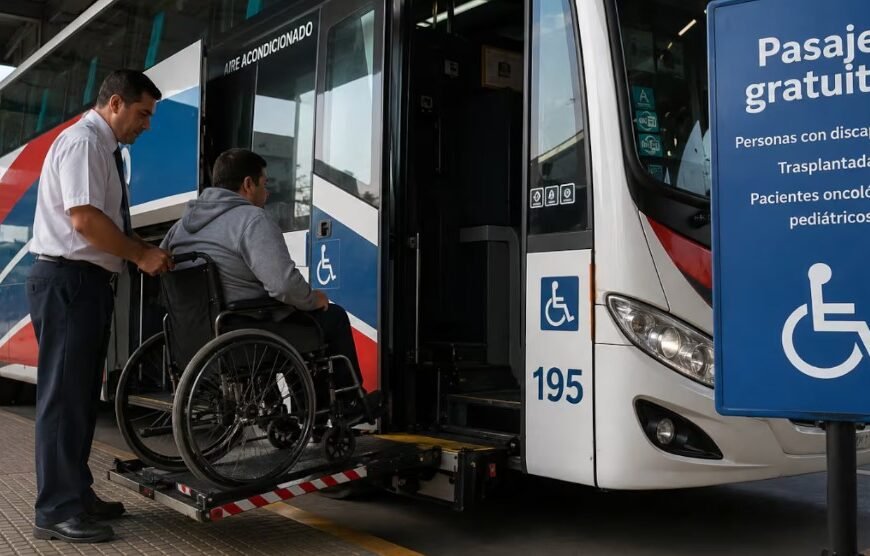 ¿Busca el gobierno de Milei quitar los pasajes gratuitos a los discapacitados?