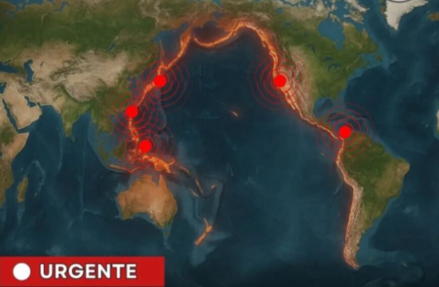 Alerta en el mundo: cinco terremotos sacudieron el Cinturón de Fuego del Pacífico en menos de 24 horas, ¿qué está pasando?
