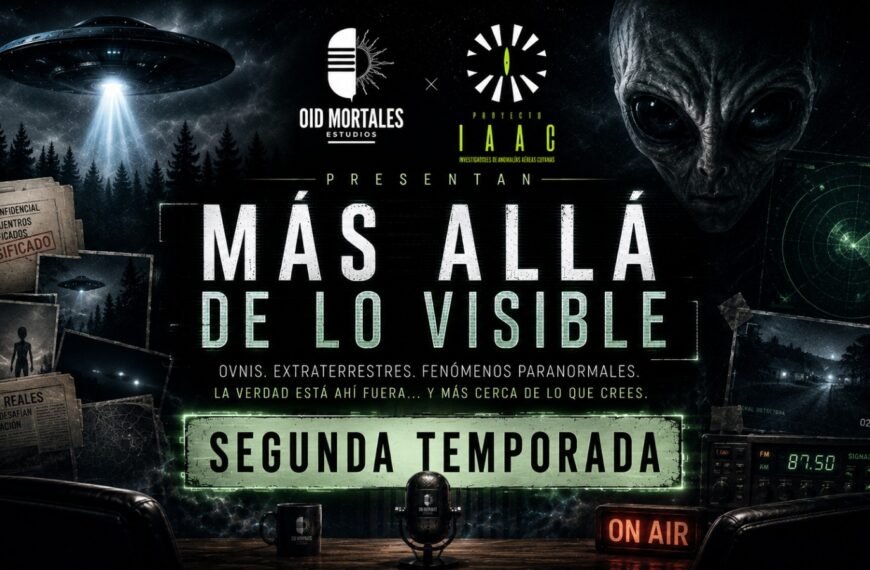 «Más Allá de lo Visible» regresa con una nueva temporada: ovnis, vida extraterrestre y fenómenos paranormales en vivo