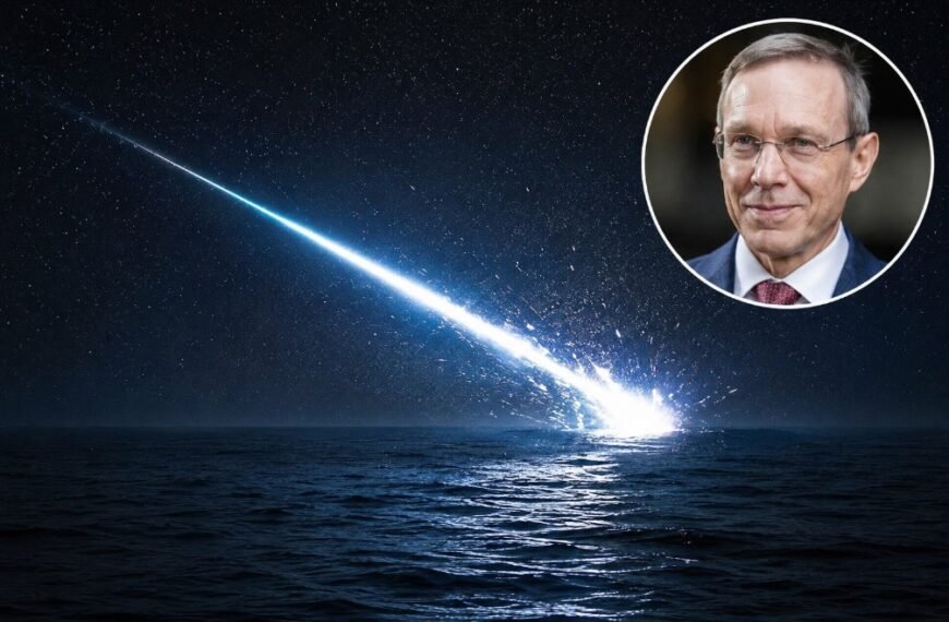 Avi Loeb asegura que un misterioso meteorito interestelar ha caído frente a la costa de Argentina