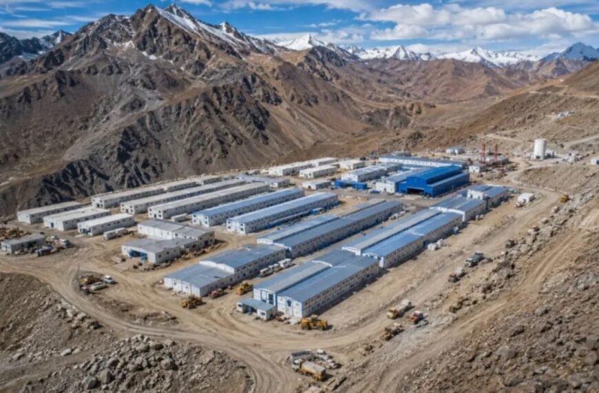 Cómo será la ciudad modular que China armará en la cordillera argentina para 5.000 trabajadores mineros a 4.000 metros de altura