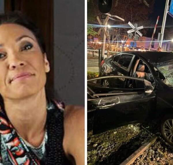 A los 54 años murió Ernestina País cuando un tren arrolló su auto: la secuencia fue captada por las cámaras 