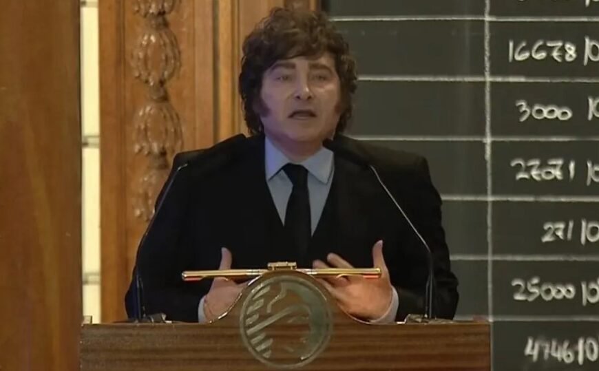 «Voy a ser reelecto y se vienen 100 años de liberalismo» vaticinó Javier Milei
