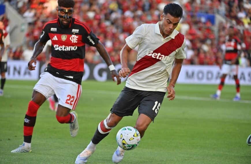 Con Beltrán como figura y un doblete de Driussi, River igualó con Flamengo en un amistoso internacional