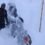 Las espectaculares imágenes del gran temporal de nieve en Mendoza