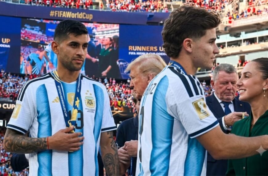 Lo que no se vio: Cuti Romero le negó el saludo a Trump en la entrega de medallas