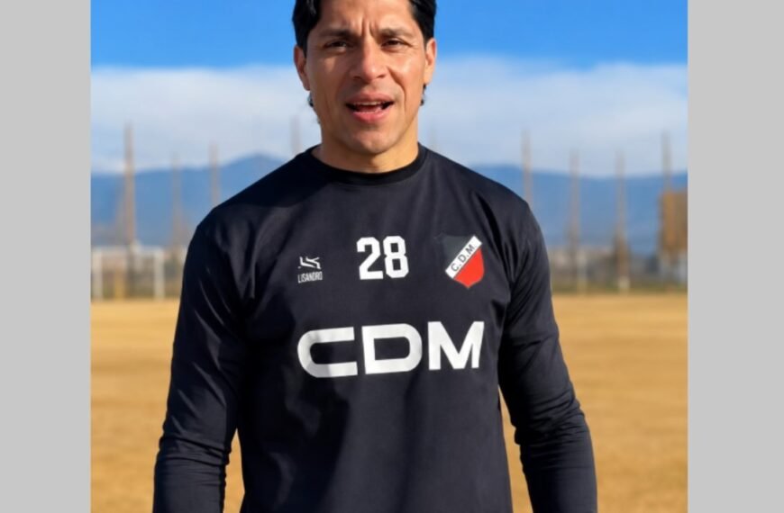 Enzo Pérez con 40 años, volvió al club mendocino que lo vio nacer