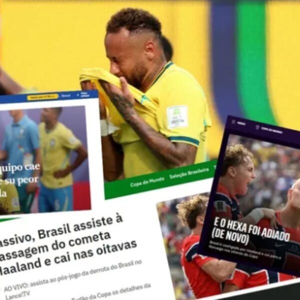 «Fracaso histórico»: Brasil eliminado del Mundial 2026 y la prensa brasileña destroza a la Selección