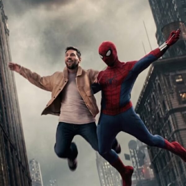 Messi llegó a «Spider-Man: Un Nuevo Día», el video que promociona Marvel con Tom Holland