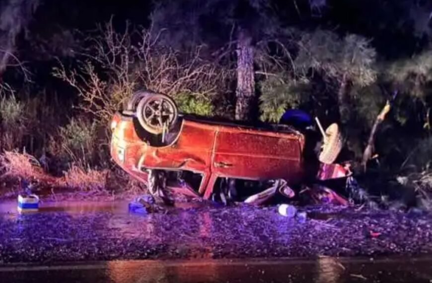 Un hombre murió tras volcar en San Martín