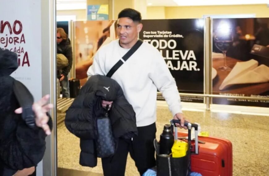 Maxi Salas llegó a Mendoza para reforzar a Independiente Rivadavia