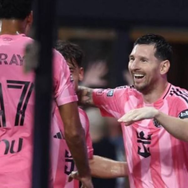 Messi no para: show y doblete en la victoria de Inter Miami