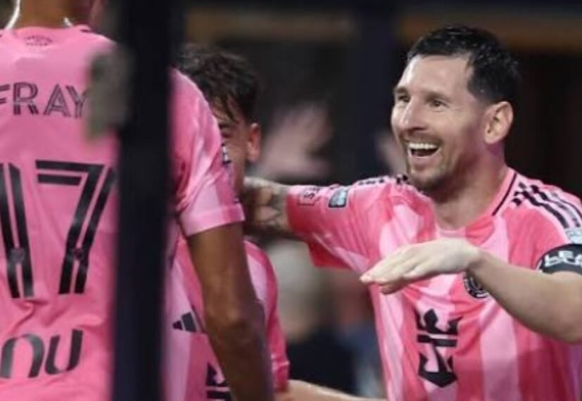 Messi no para: show y doblete en la victoria de Inter Miami