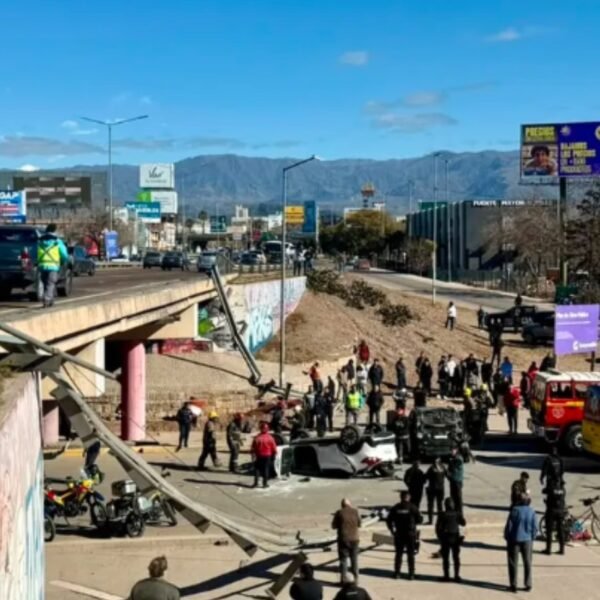Las fotos y video de la tragedia en el Acceso Este en donde murió un padre de familia