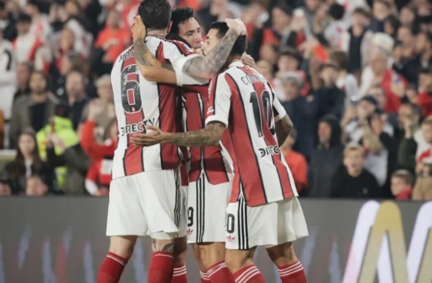 River volvió al triunfo y le ganó al puntero e invicto Argentino juniors