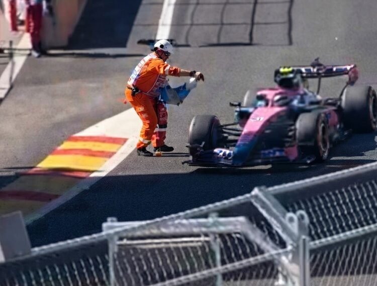 La historia del mendocino que le dio la bandera a Colapinto en el GP de España de Fórmula 1